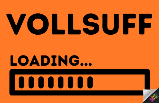 Vollsuff - Loading... - Lustige Party Sticker für Feiern und Festivals